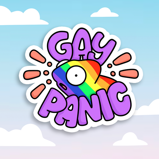 Gay Panic Sticker