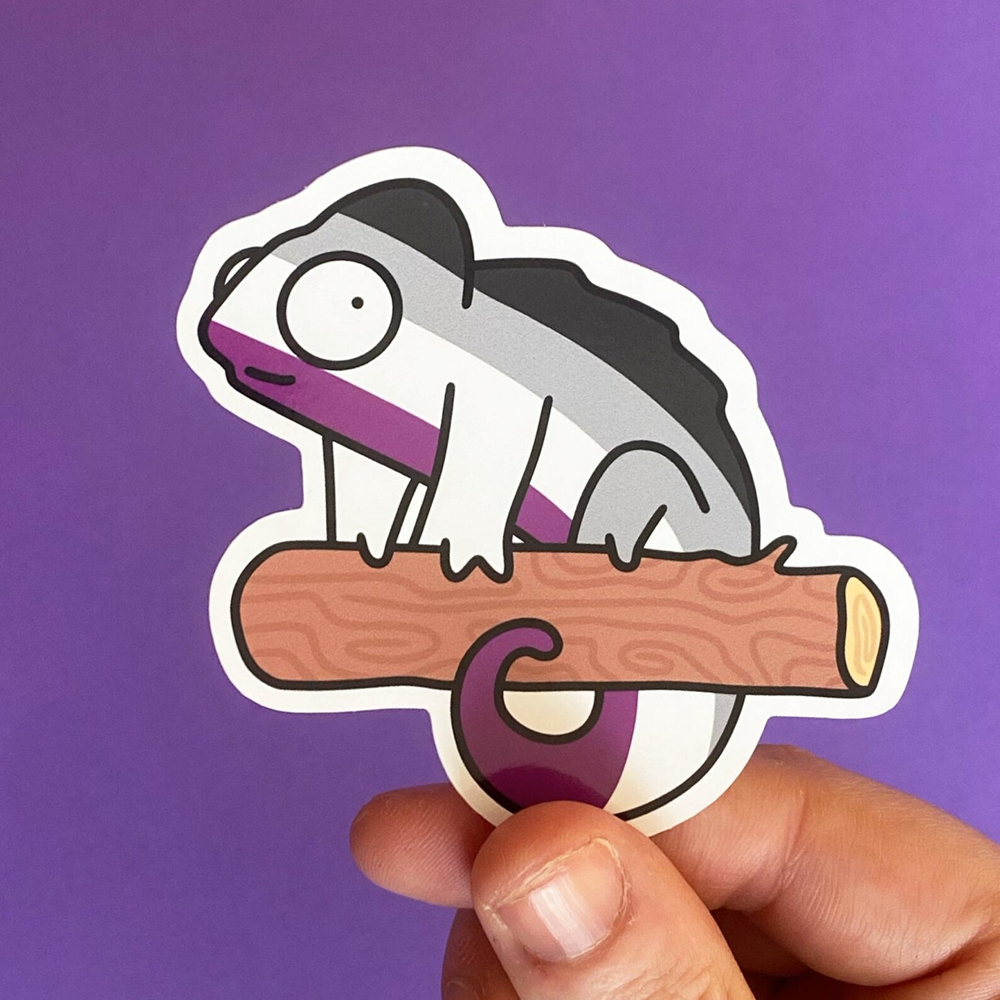 Queer Chameleon Sticker