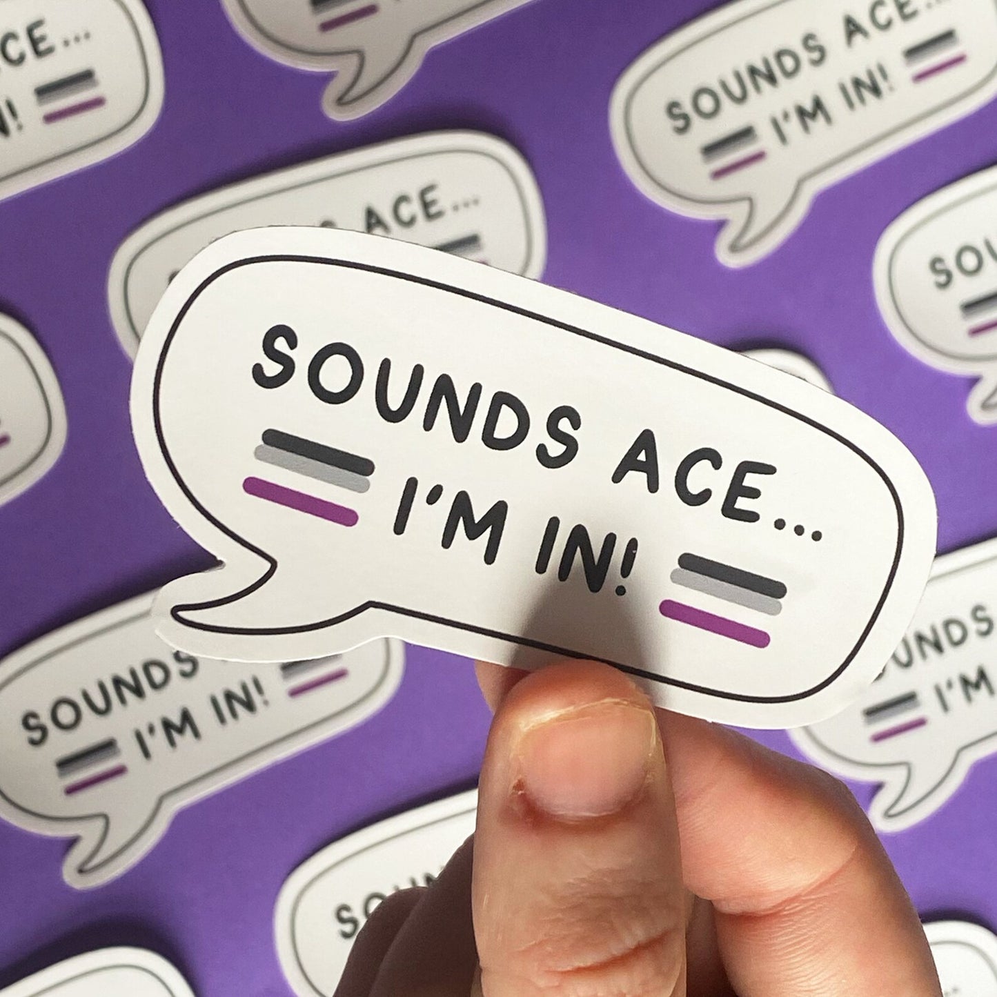 Sounds Ace I'm In Sticker